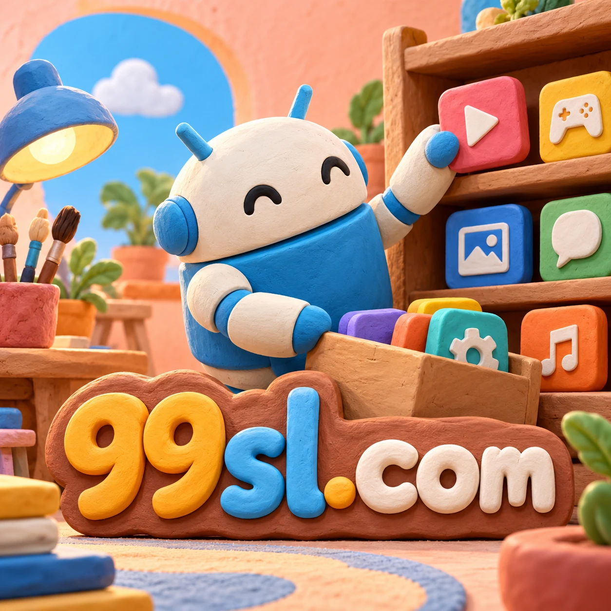 Ilustrasi unduhan apk 99sl